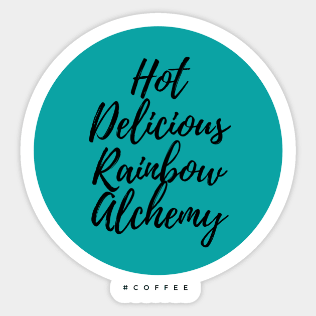 Hot Delicious Rainbow Alchemy 2 Sticker by Girl In Space Podcast